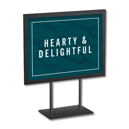 Hearty & Delightful Tabletop Sign