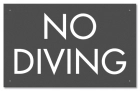 Idaho No Diving Sign