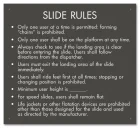 Ohio Slide Rules Sign