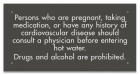Oklahoma Spa Warning Sign