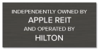 Owner/Operator Plaque