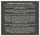 Pool Lift Warning
