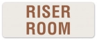 Riser Room Label