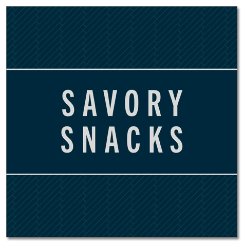 Savory Snacks Retail Snacks Sign
