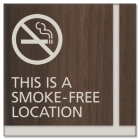 Smoke-Free Location Sign