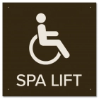 Spa Lift w/ISA Symbol - Large