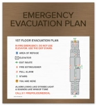 Standard Entrance Evacuation Plans - CA Compliant