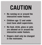 State Pool Sign - Emergency Sign - Utah Compliant