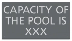 State Pool Sign - Pool Capacity - Montana Compliant
