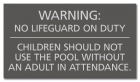 State Pool Sign - Pool Rules - Arkansas Complaint