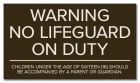 State Pool Sign - Pool Rules - Delaware Compliant