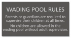 State Pool Sign - Pool Rules - New Jersey Compliant