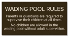 State Pool Sign - Pool Rules - New Jersey Compliant