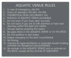 State Pool Sign - Pool Rules - New Mexico