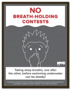 State Pool Sign - Pool Rules - New York City Compliant