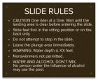 State Pool Sign - Pool Rules - Oregon Compliant