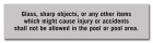 State Pool Sign - Sharp Objects - Tennessee Compliant