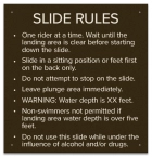 State Pool Sign - Slide Rules - Montana Compliant