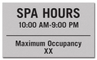 State Pool Sign - Spa Rules - Georgia Compliant