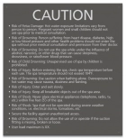 State Pool Sign - Spa Rules - Maryland Compliant
