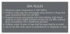 State Pool Sign - Spa Rules - New Mexico