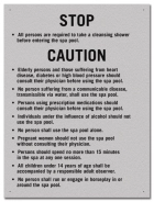 State Pool Sign - Spa Rules - Oregon Compliant