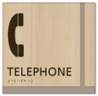 Telephone Informational Sign w/Symbol