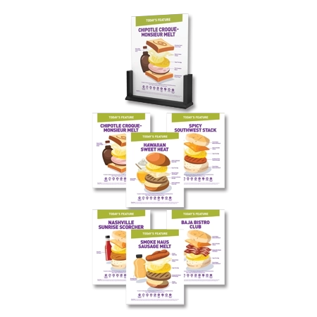 Today's Feature Easel and Inserts1 Easel w/6 Inserts - English Version