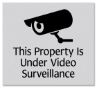 Video Surveillance Sign - Fiberbrite
