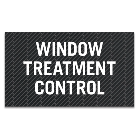 Window Treatment Control Sign