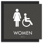 Women Sign w/Female & ISA Symbols