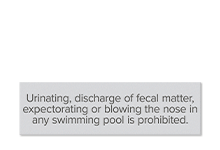 Pool/Spa Signs