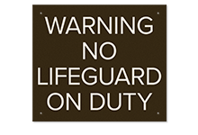 Pool/Spa Signs