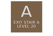 Stairs/Elevator Signs