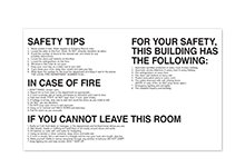 Fire Safety Signs