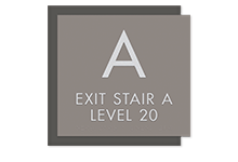 Stairs/Elevator Signs
