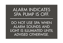 Pool/Spa Signs
