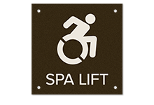 Spa Lift Signs