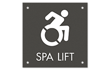 Spa Lift Signs