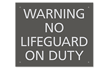 Pool/Spa Signs
