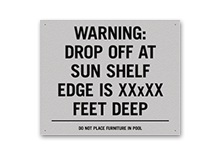 Pool Signs