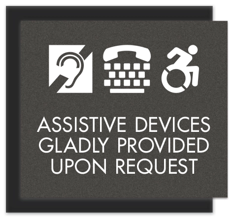 Hilton Dual-Brand Sign Store by HOTELSIGNS.com | assistive devices ...