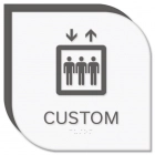 1-Line Custom Symbol Sign