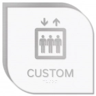 1-Line Custom Symbol Sign