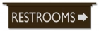 1-Line Perpendicular Overhead Sign