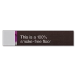 100% Smoke-Free Floor Sign