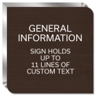 11-Line Informational Sign