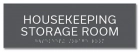 2-Line Common Room Sign (Back-of-House)