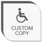 2-Line Custom Symbol Sign