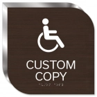 2-Line Custom Symbol Sign